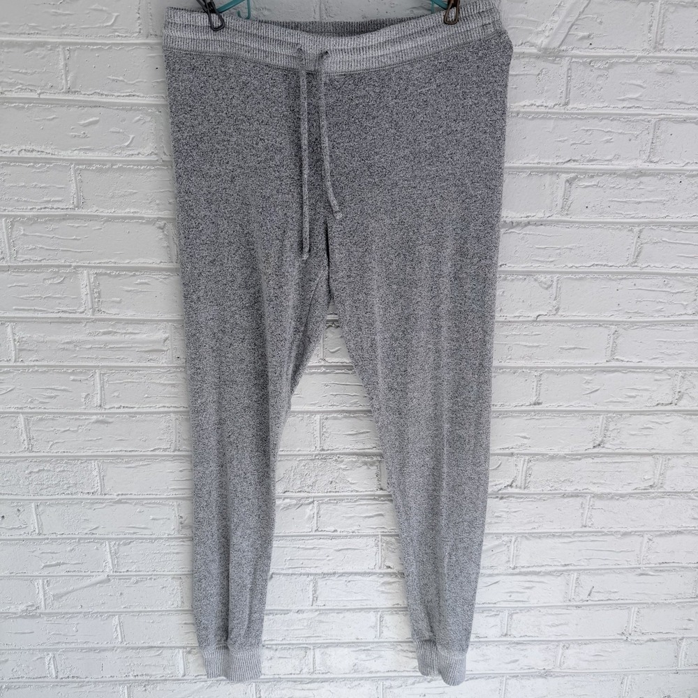 American Eagle Ahh-Mazingly Soft Knit Joggers Gray Women's Size Large